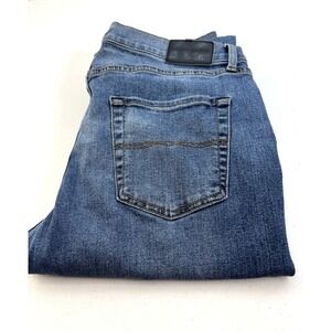 Lucky Brand 410 Athletic Slim Mens Blue Denim Comfort Jeans Size 34 X 30